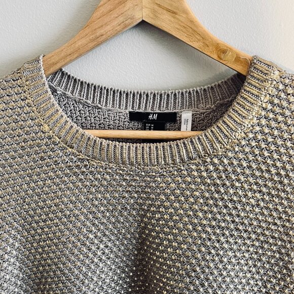 Metallic Knit Sweater - Picture 3 of 3